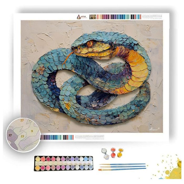 SCALED PRESENCE - Paint by Numbers Full Kit