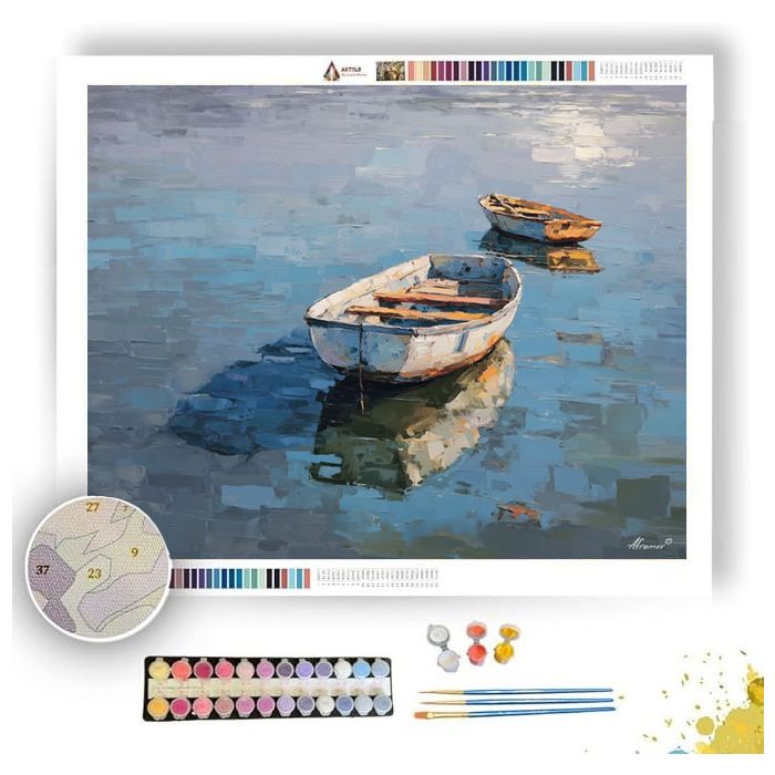 CLEAR FRAME LINE - Paint by Numbers Full Kit