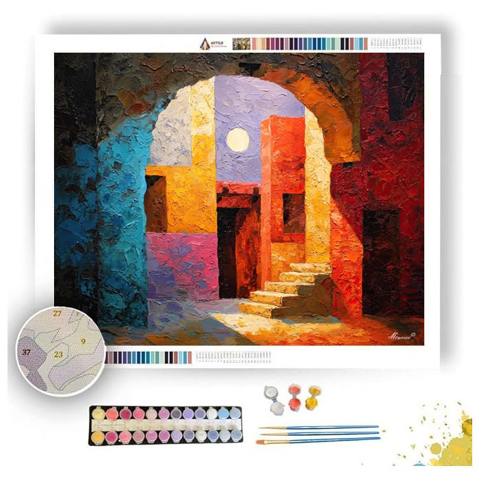 DECORATIVE FORM - Paint by Numbers Full Kit