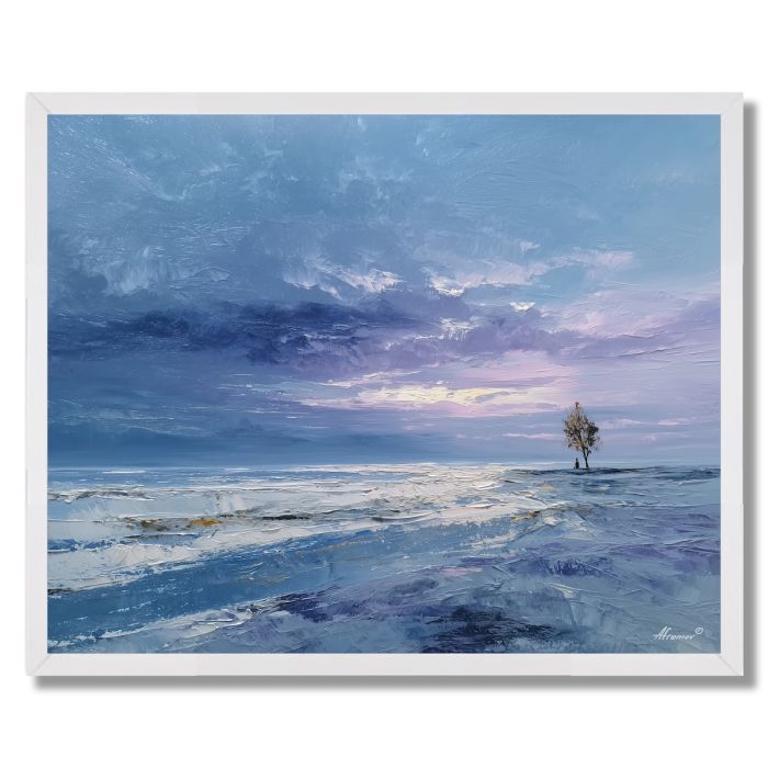 CALM SHAPE PAUSE - FRAMED