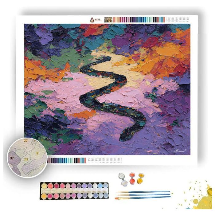 SCALED PATH STRIKE - Paint by Numbers Full Kit