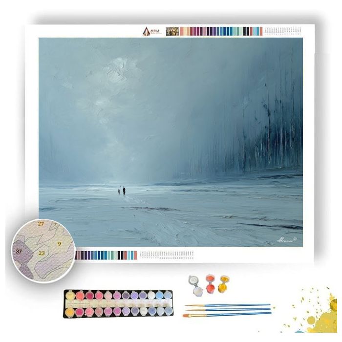 QUIET SILENCE - Paint by Numbers Full Kit