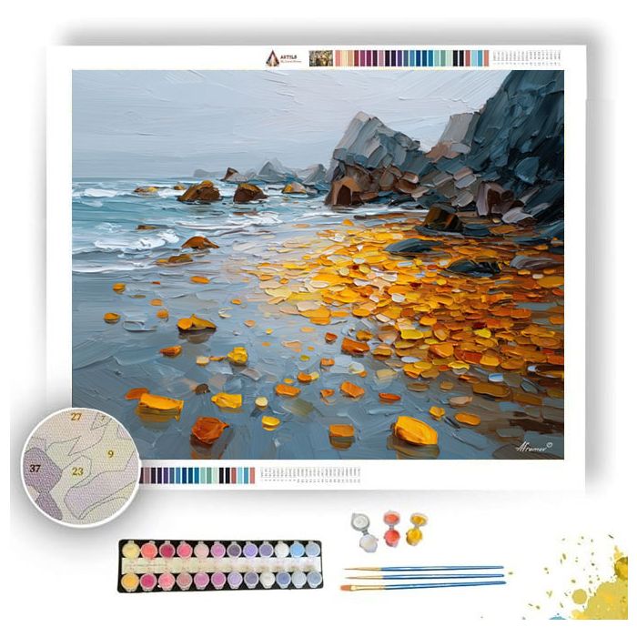 QUIET LINE - Paint by Numbers Full Kit