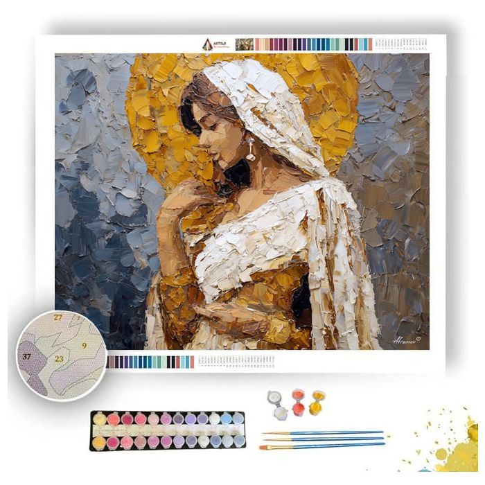 SACRED FORM - Paint by Numbers Full Kit