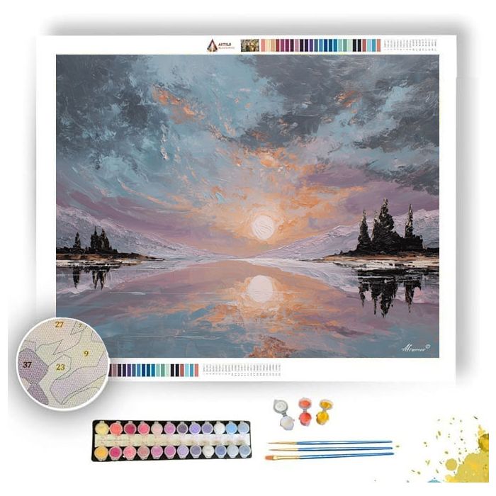 CALM PAUSE - Paint by Numbers Full Kit