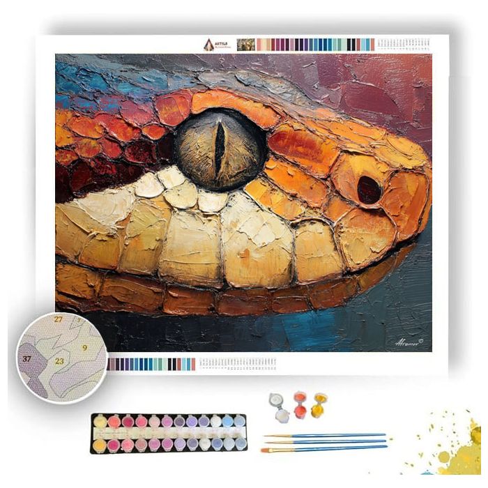 SILENT LINE LINE - Paint by Numbers Full Kit