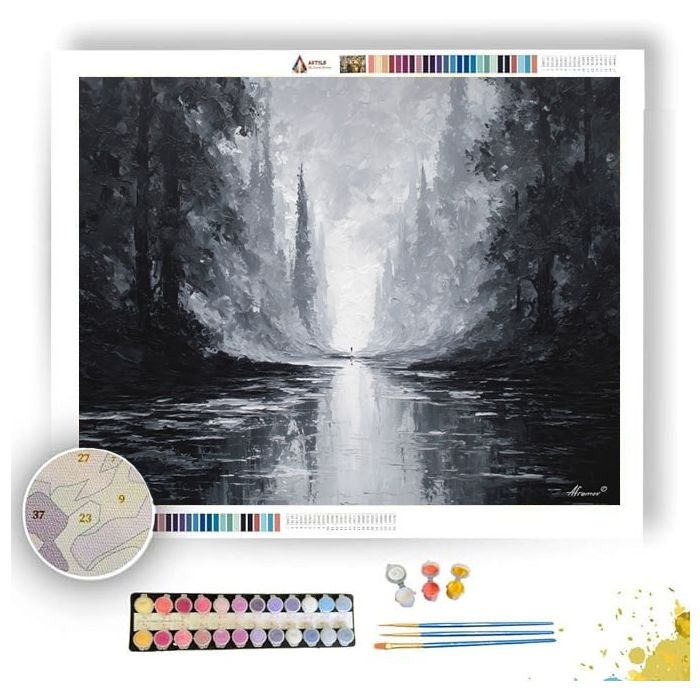 RESTRAINED DEPTH - Paint by Numbers Full Kit