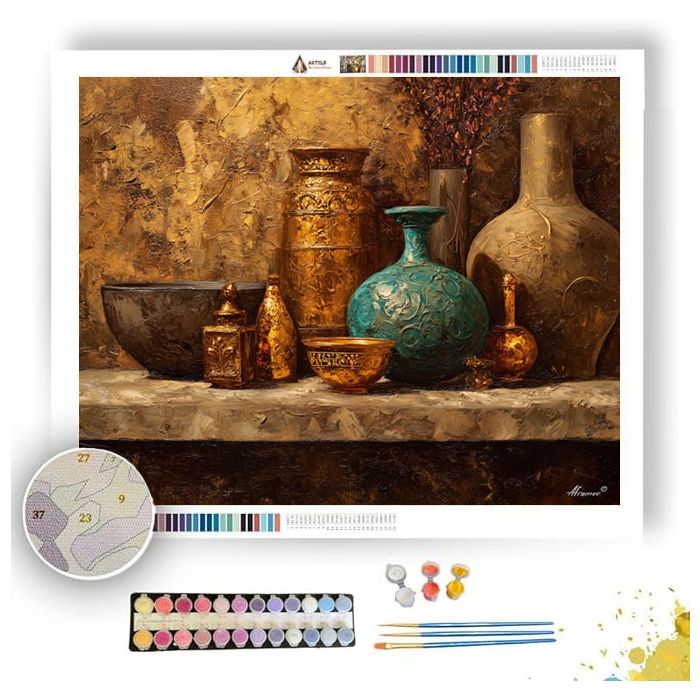 DETAILED LINE - Paint by Numbers Full Kit