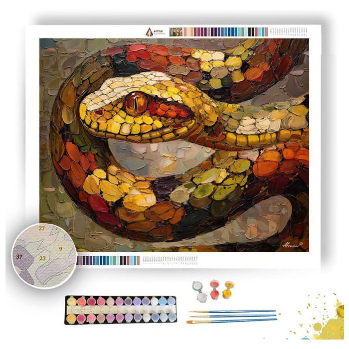 SCALED GLIDE - Paint by Numbers Full Kit