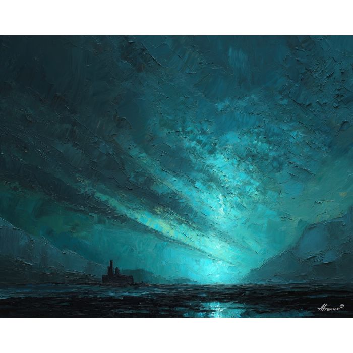 foreign, light, palette knife, oil painting, impasto, textured paint, layered pigment, scraped surface, thick strokes, expressive texture, hand painted, fine art, material depth, visual rhythm, atmospheric, color control, painterly surface