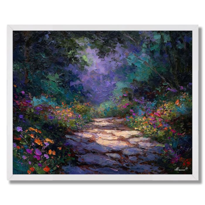 DELICATE PATH - FRAMED