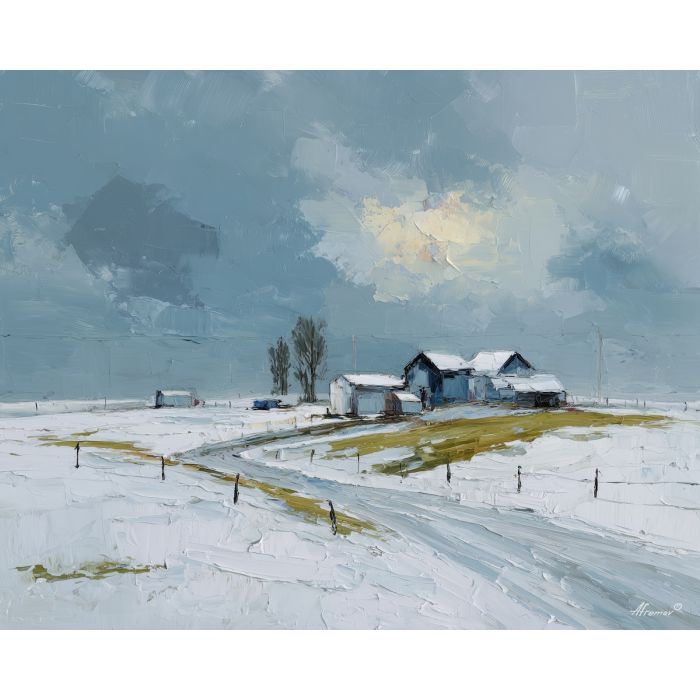 poised, line, palette knife, oil painting, impasto, textured paint, layered pigment, scraped surface, thick strokes, expressive texture, hand painted, fine art, material depth, visual rhythm, atmospheric, color control, painterly surface