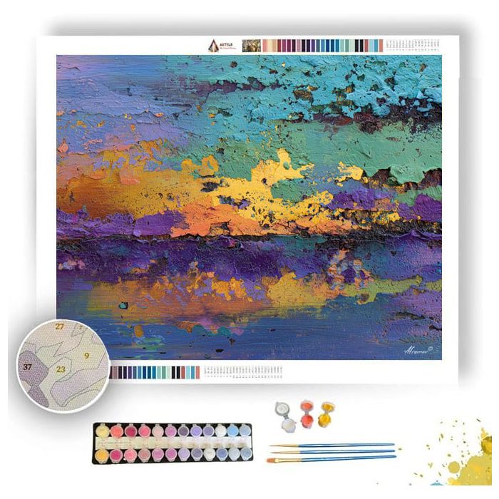 ABSTRACT ECHO - Paint by Numbers Full Kit