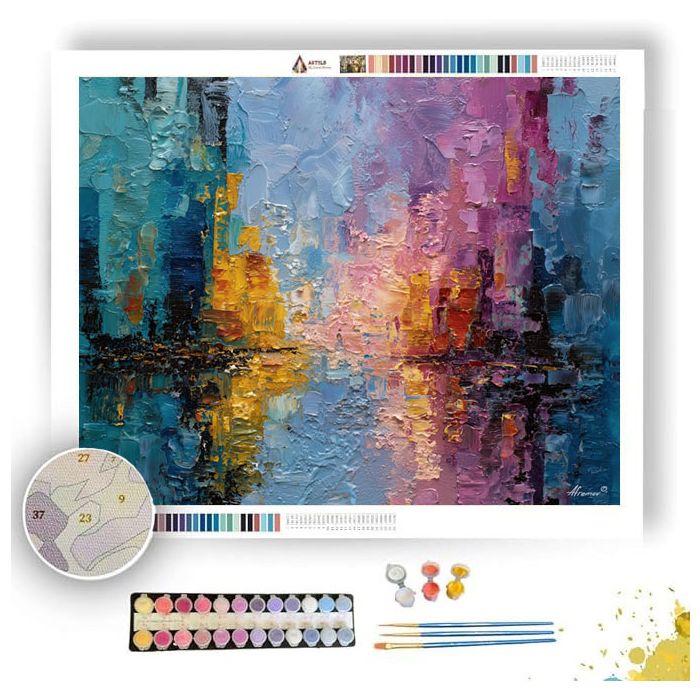 HELD SPACE PAUSE - Paint by Numbers Full Kit