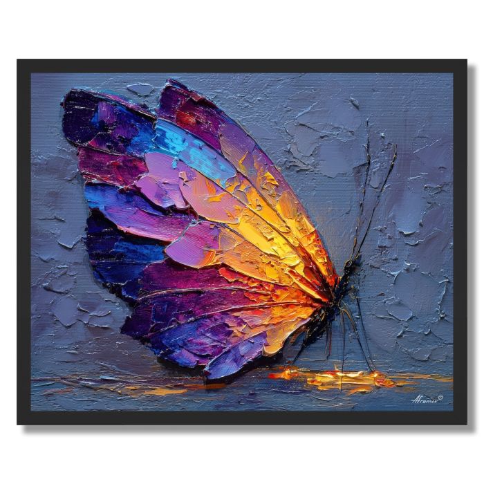GLOWING WING - FRAMED