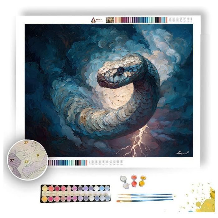 FLUID STRIKE - Paint by Numbers Full Kit