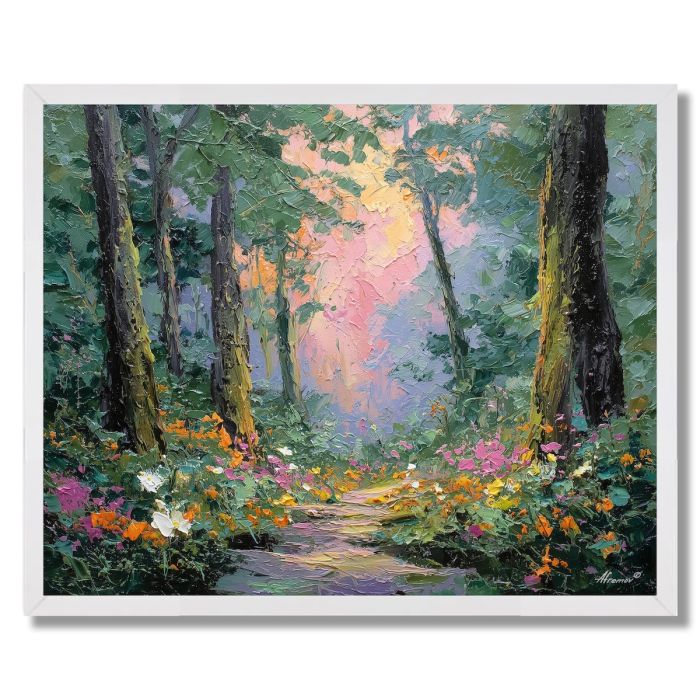 SOFT PATH GLOW - FRAMED