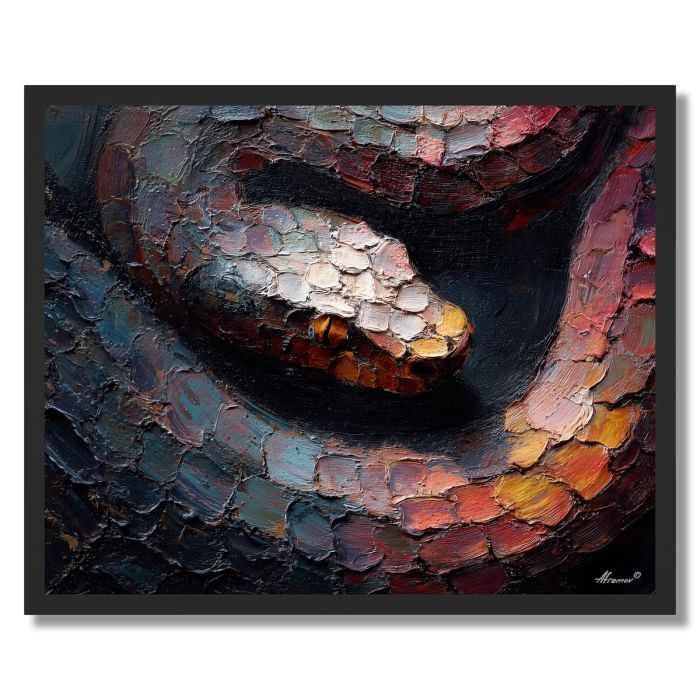 DARK SHADOW TRACK - FRAMED