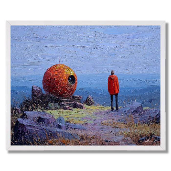 REMOTE ECHO VISITOR - FRAMED