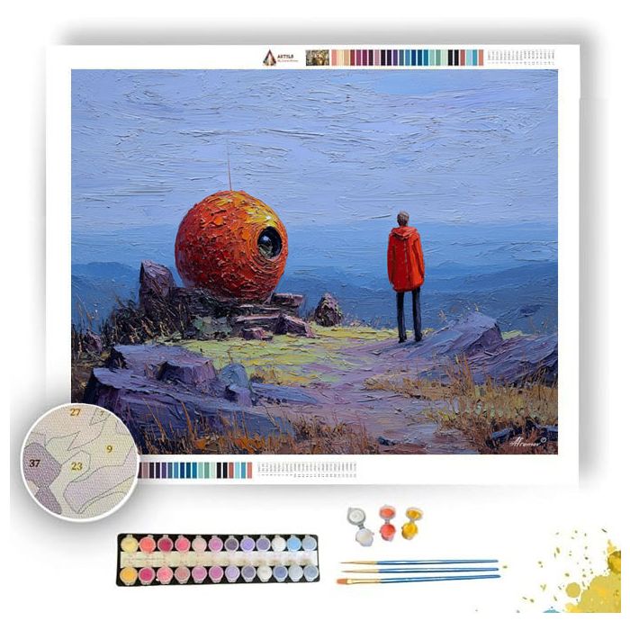 REMOTE ECHO VISITOR - Paint by Numbers Full Kit