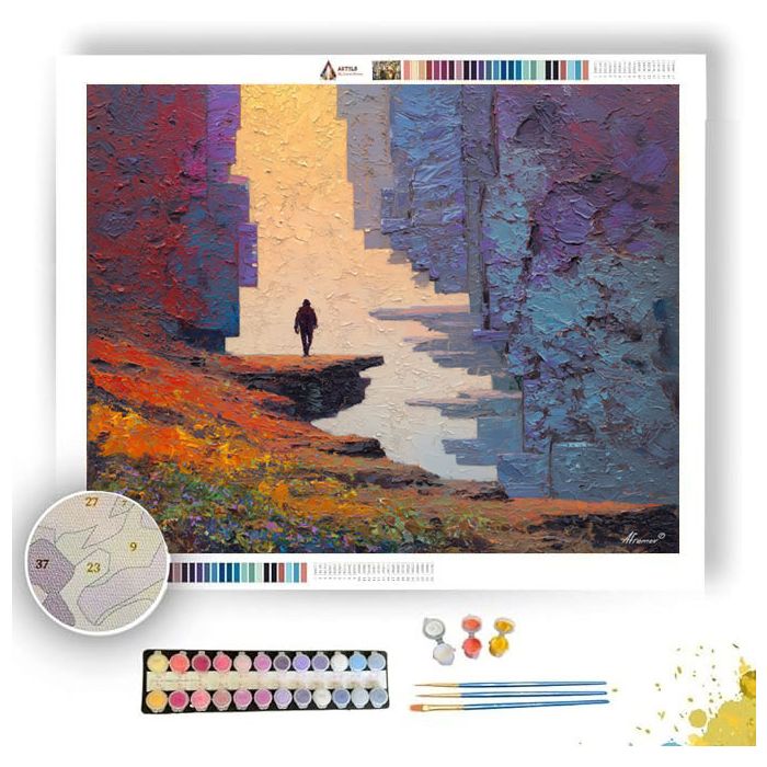 FOREIGN FIGURE - Paint by Numbers Full Kit