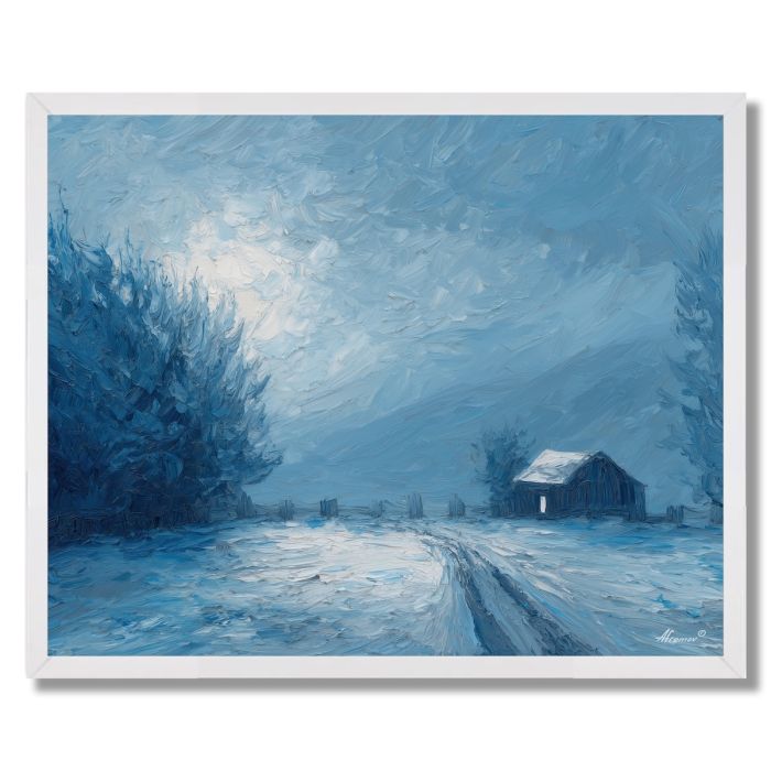 COLD OUTLINE - FRAMED