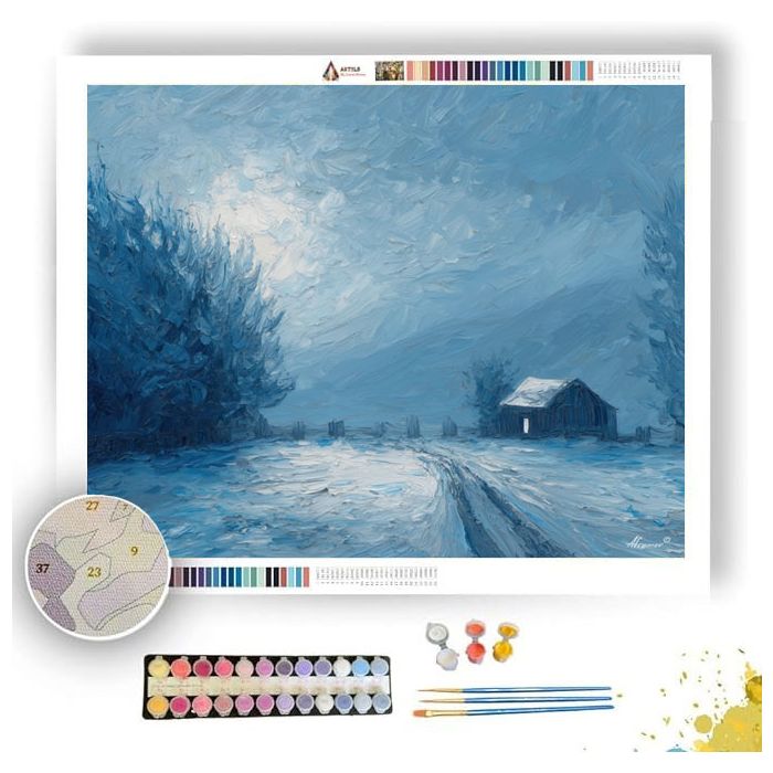 COLD OUTLINE - Paint by Numbers Full Kit