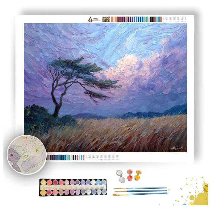 SACRED TRACE - Paint by Numbers Full Kit