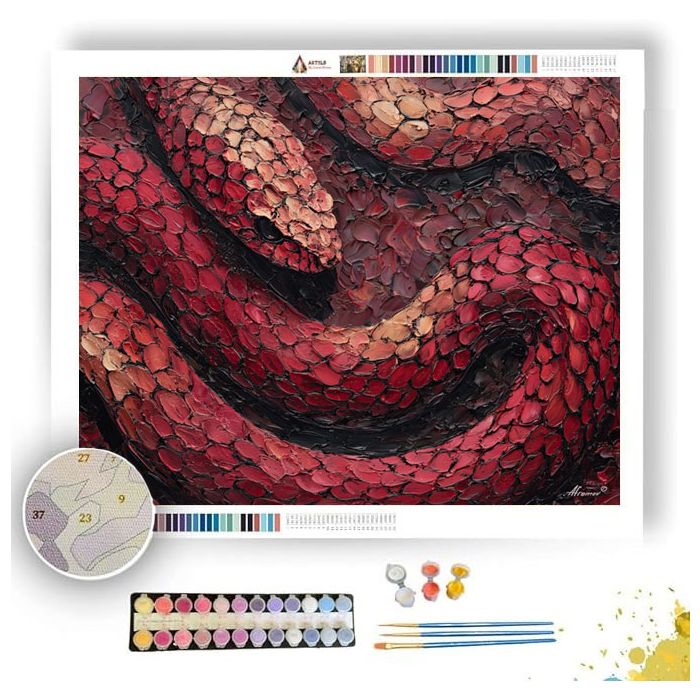 SINUOUS BODY - Paint by Numbers Full Kit