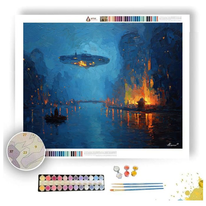 LUMINOUS LIGHT - Paint by Numbers Full Kit