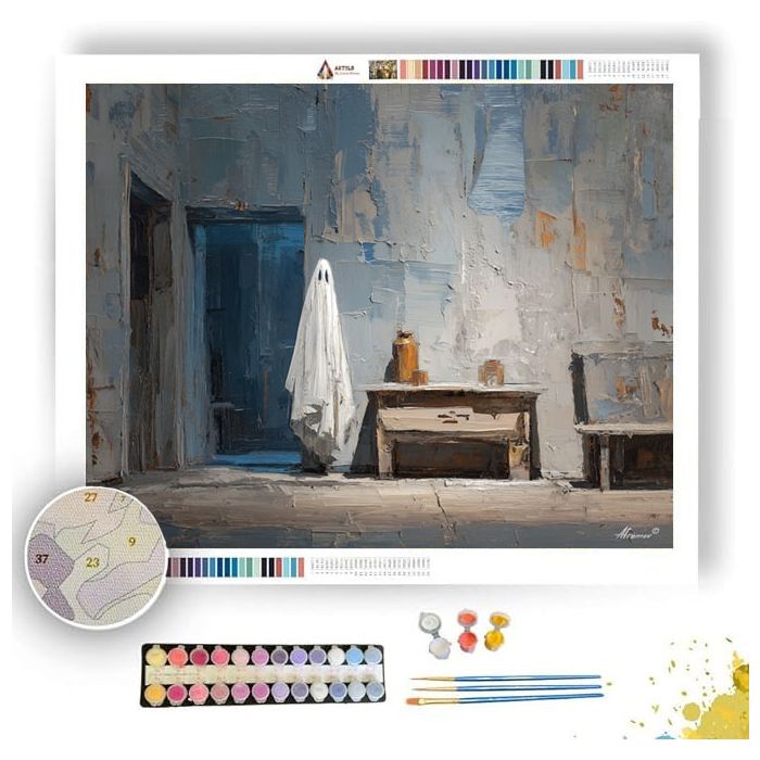 THIN SHAPE - Paint by Numbers Full Kit