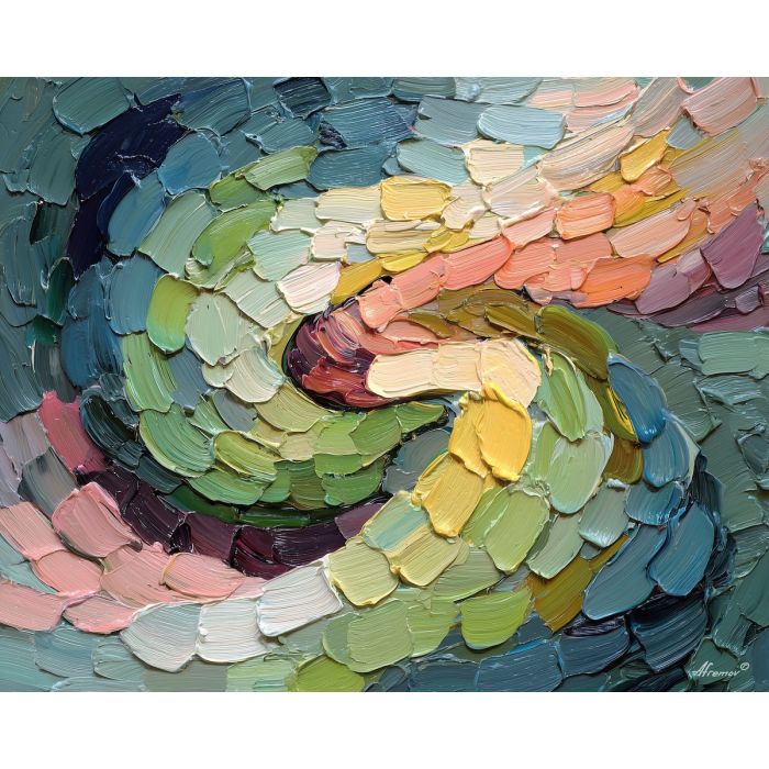 hidden, curve, palette knife, oil painting, impasto, textured paint, layered pigment, scraped surface, thick strokes, expressive texture, hand painted, fine art, material depth, visual rhythm, atmospheric, color control, painterly surface