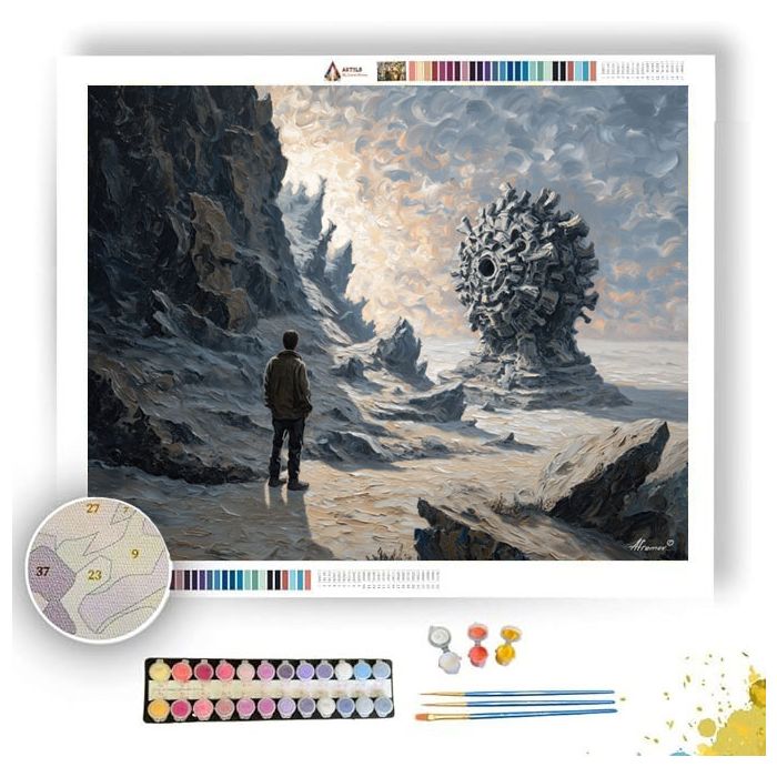 UNFAMILIAR PRESENCE - Paint by Numbers Full Kit