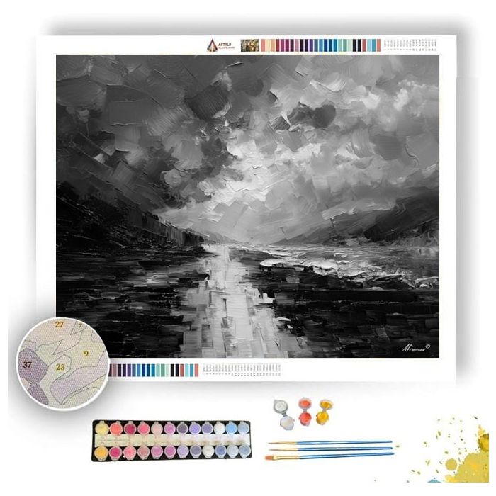 FLAT SURFACE RANGE - Paint by Numbers Full Kit