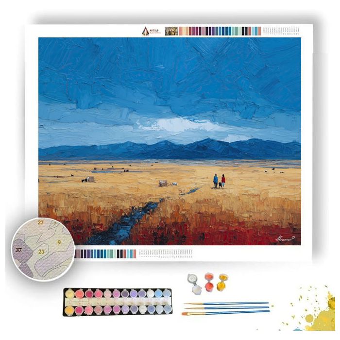 FLAT VALUE - Paint by Numbers Full Kit