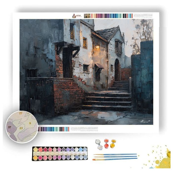 DIM OUTLINE - Paint by Numbers Full Kit