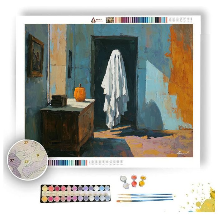 FADING ROOM FIGURE - Paint by Numbers Full Kit