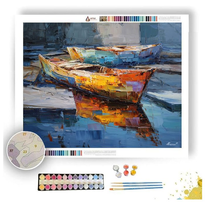 ANCHORED COLLISION - Paint by Numbers Full Kit