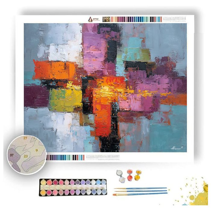 BOLD FIELD - Paint by Numbers Full Kit