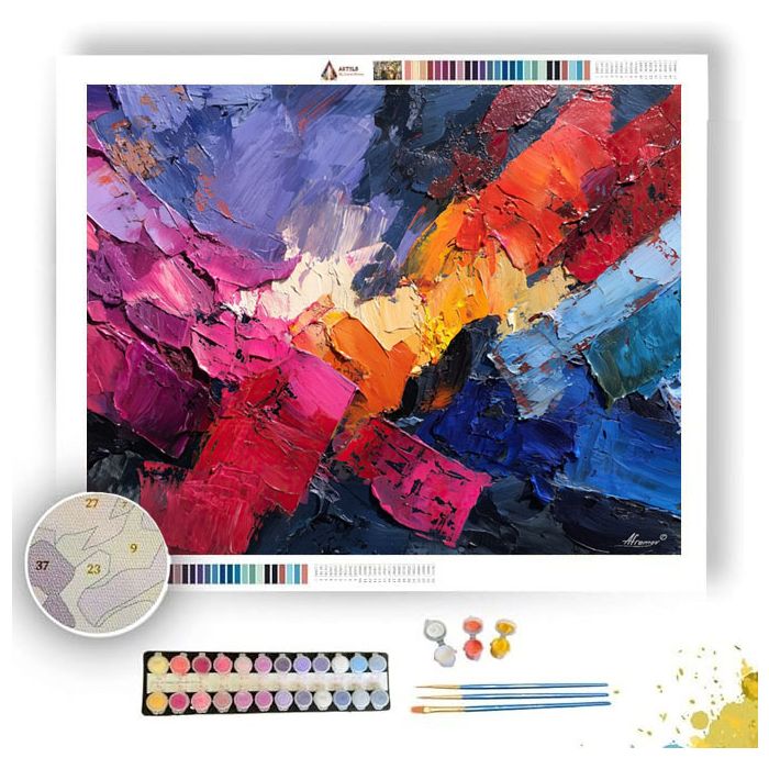 BOLD WEIGHTED EDGE - Paint by Numbers Full Kit