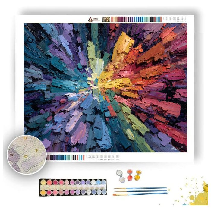 BROKEN FORM - Paint by Numbers Full Kit