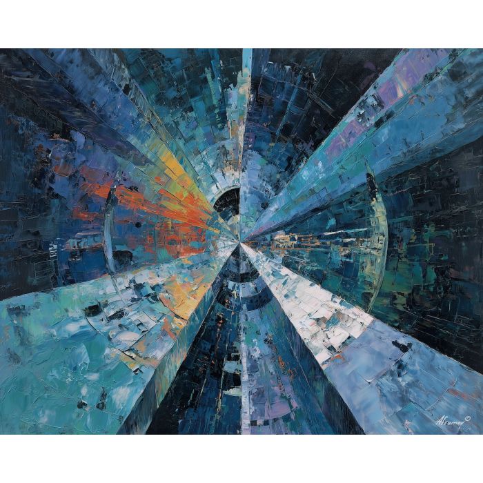 broken, mass, oversized abstract, bold forms, palette knife, oil painting, impasto, thick paint, layered pigment, textured surface, large scale art, expressive abstraction, heavy texture, dynamic composition, painterly surface, material depth, contemporary abstract