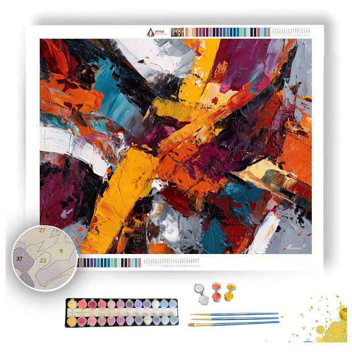 BROKEN PRESSURE - Paint by Numbers Full Kit