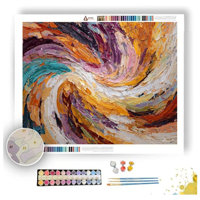 CHARGED SPACE - Paint by Numbers Full Kit