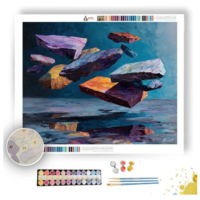 CRUSHED BALANCE - Paint by Numbers Full Kit