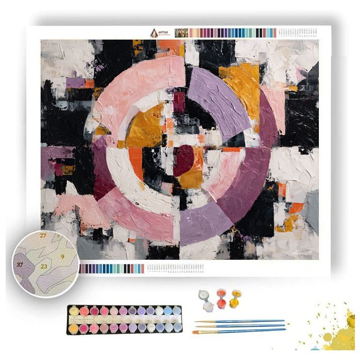 CRUSHED PRESSURE - Paint by Numbers Full Kit