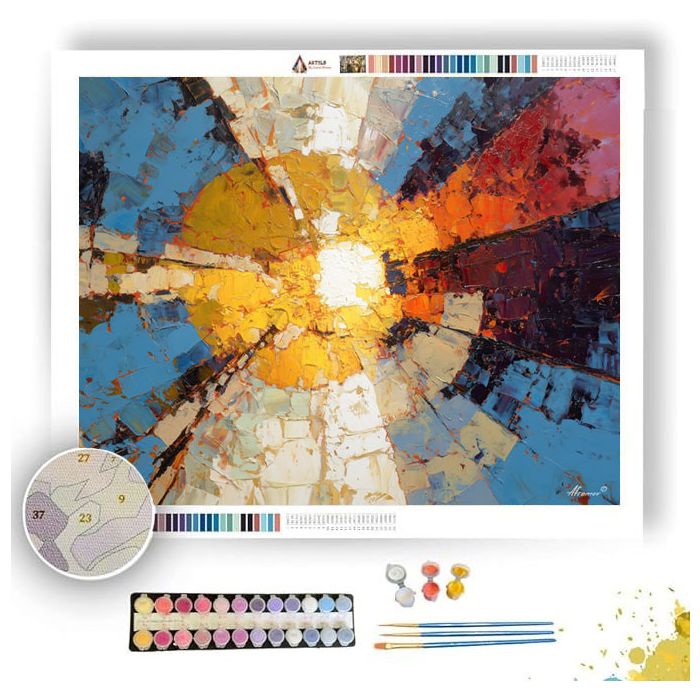 EXTENDED CHARGED SURFACE - Paint by Numbers Full Kit