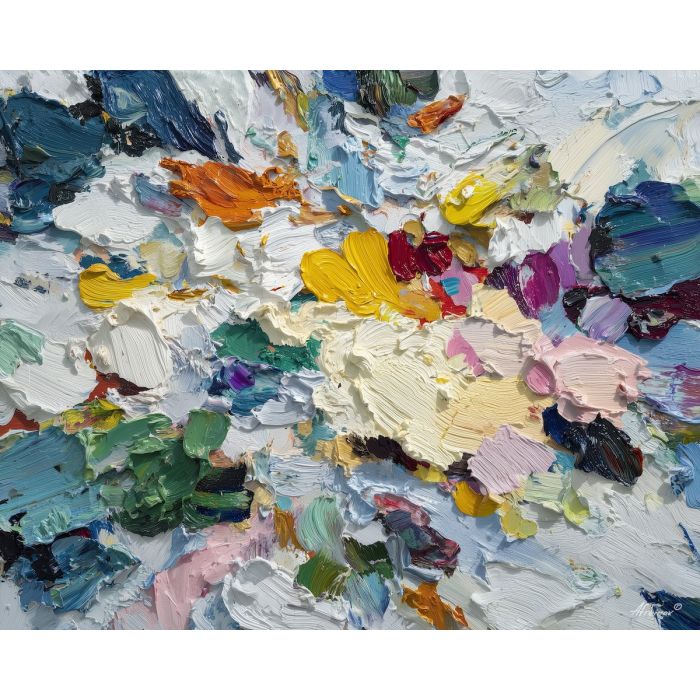 extended, mass, oversized abstract, bold forms, palette knife, oil painting, impasto, thick paint, layered pigment, textured surface, large scale art, expressive abstraction, heavy texture, dynamic composition, painterly surface, material depth, contemporary abstract