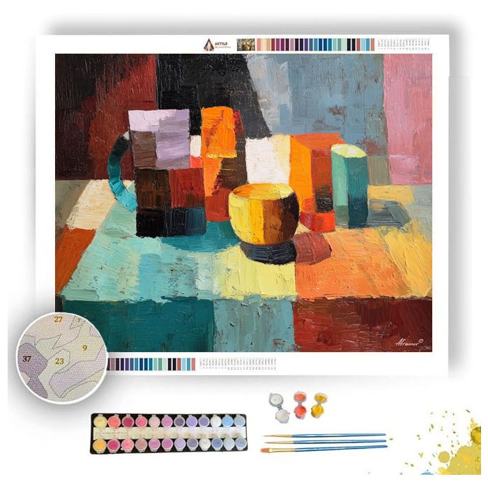 FORCEFUL STRUCTURE - Paint by Numbers Full Kit