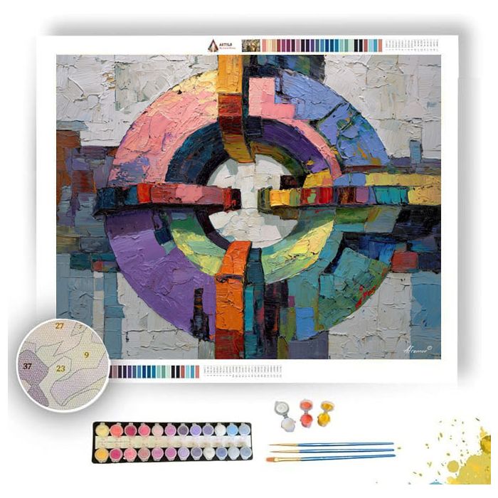 PUSHED BALANCE - Paint by Numbers Full Kit